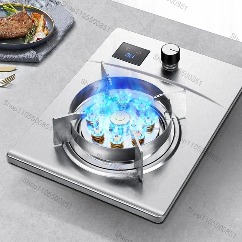 Gas stove Single stove Household desktop liquefied gas natural gas stove Embedded single head