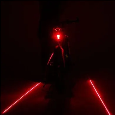 À prova d'água bicicleta cauda luz, noite ciclismo, luz única ao ar livre, Mountain Bike taillight, dianteiro lâmpada traseira, acessórios de bicicleta