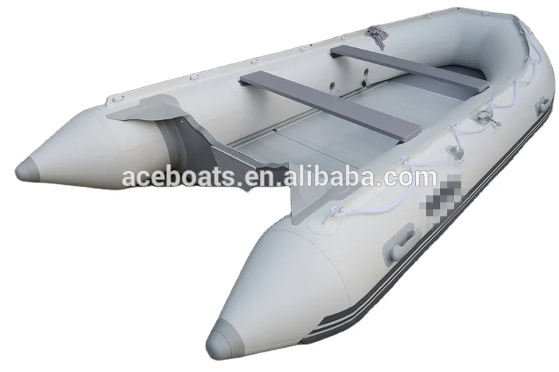 380cm Pure White Soft Bottom Inflatable Boats ASD-380 0.9mm/1.2mm PVC Or 1.0mm Hypalon Pontoon With Motor Outboard For Hot Sale!