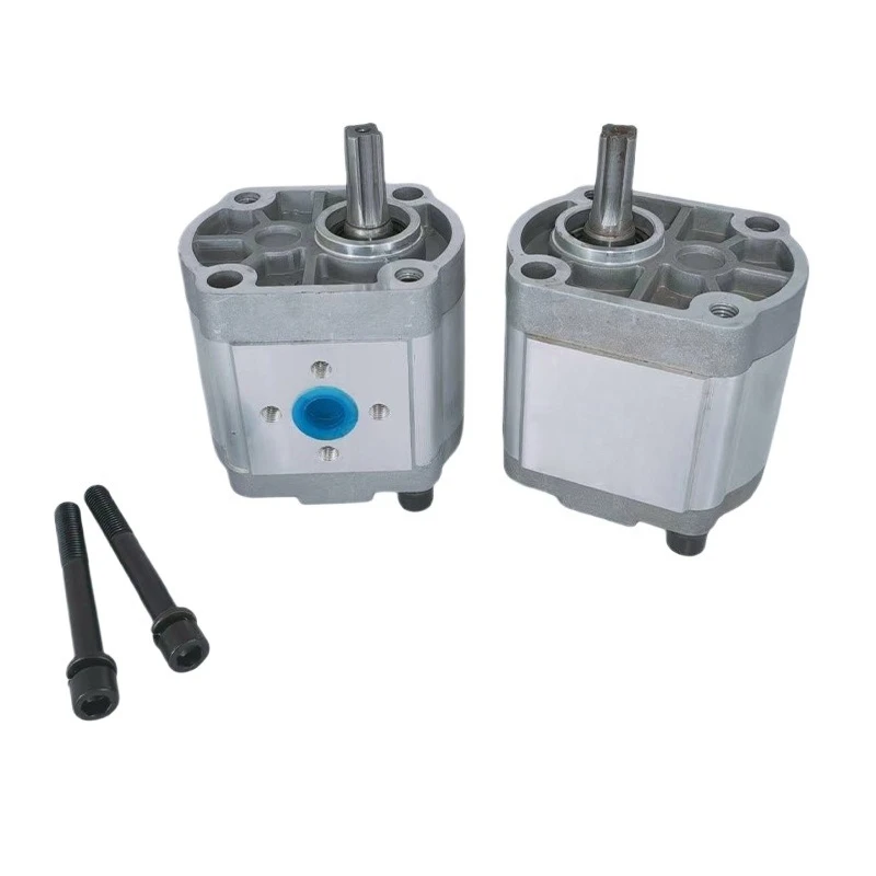 L pump Hydraulic gear High pressure oil pump CBN-F306/316 Rear entry and exit flat key thread rhombus