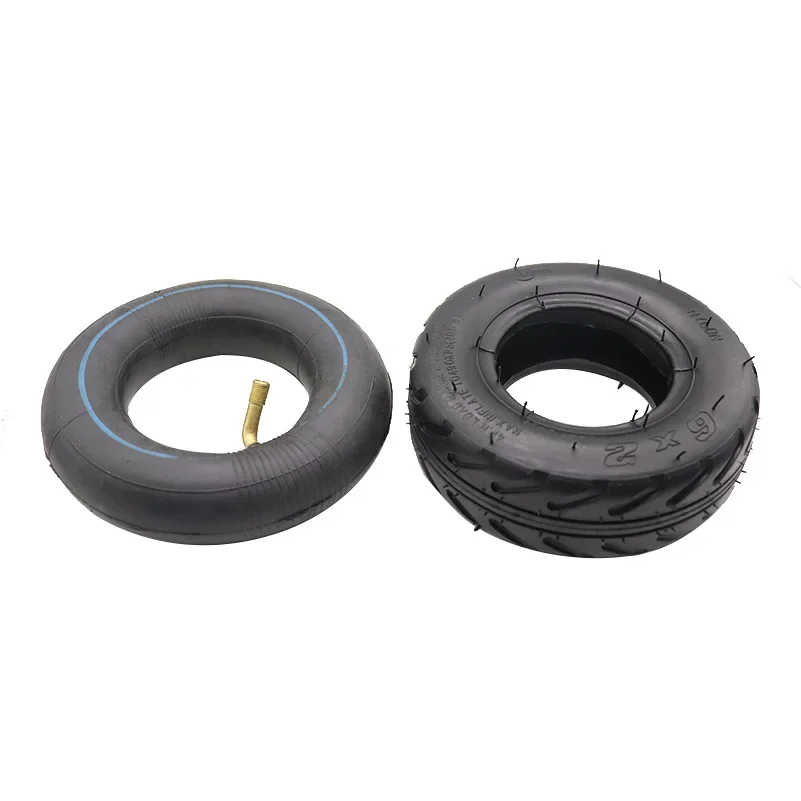 Super 6 inch 6X2 Tire and Inner Tube Set for Electric Scooter Wheel Chair Truck F0 Pneumatic Wheel Trolley Cart Air Wheel Bike