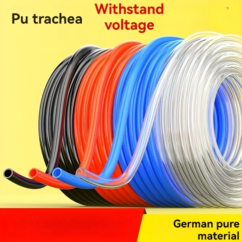 10M (32.8Ft) Pneumatic Clear PU Tubing - OD 5/32
