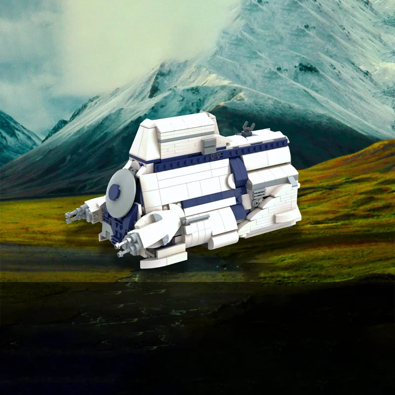 

696PCS MOC famous movie separatism MTT fighter model DIY assembly building blocks toy children's birthday gift