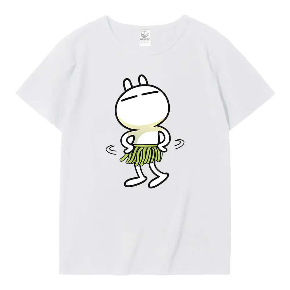 Funny Tuzki Hula T-shirt Tuzki A Basic Piece That Will Last Forever Men Classic T-Shirt Summer Fashion Harajuku Street Tops