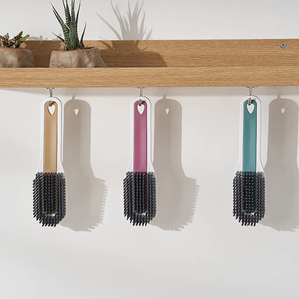 GON22 Multifunctional Household Cleaning Brush Sustainable Multi-Colored Plastic Shoes and Hand Tools
