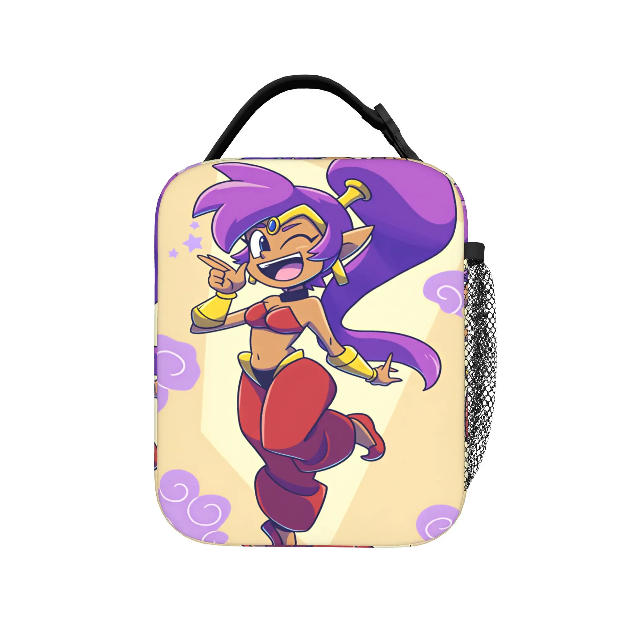 Shantae Half Genie Lunch Bag  Travel Lunch Box For Child Casual Graphic Thermal Lunch Bags Waterproof Portable Zipper Cooler Bag