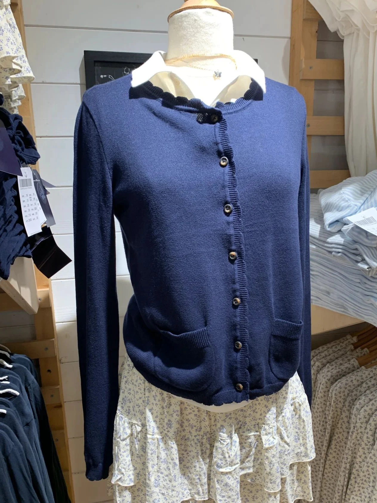 Navy(Bust 80cm)
