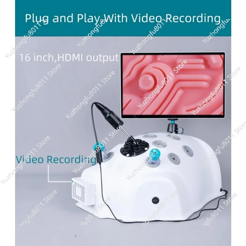 

Laparoscopy Laparoscopy Simulation Laparoscopy Simulation Box Endoscopy Trainer, Practice 30 Degrees 13 Inch Screen