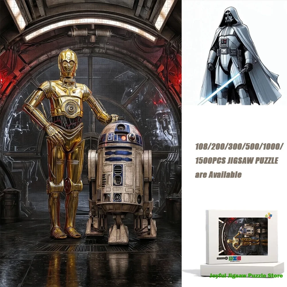 

Star Wars Jigsaw Puzzle Perfect Gift for Birthday Christmas Weekend Relaxing Game for Home Leisure and Personal Collection