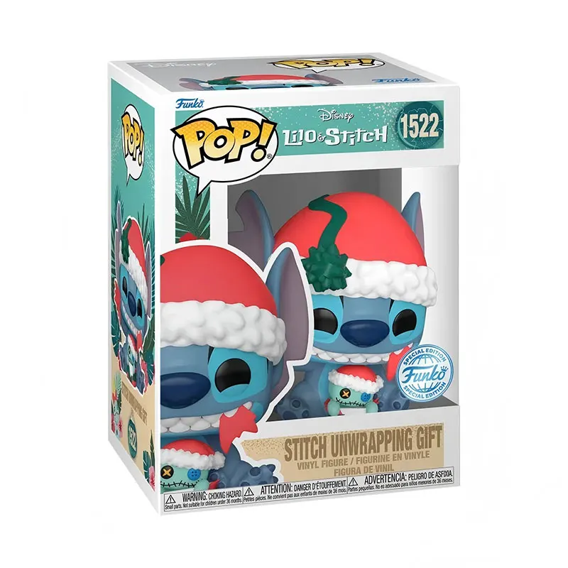 FUNKO POP Disney Stitch ตัวเลขตุ๊กตาอะนิเมะ Stitch Figure ของเล่นคอลเลกชันการ์ตูน Action Figures Limited Edition ของขวัญ