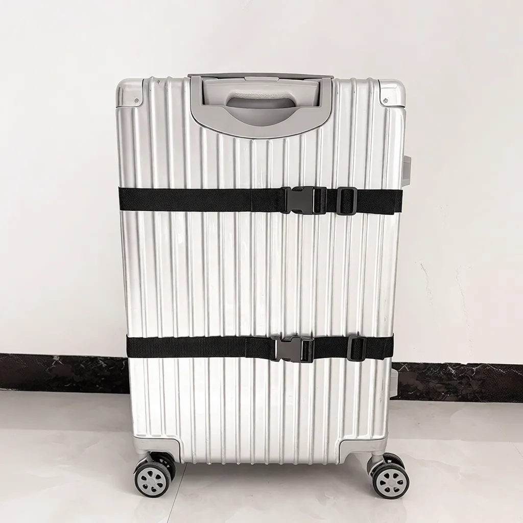 Strong Binding Strap Quick Release Buckle Adjustable Luggage Packing Belt For Travel Outdoor Camping Mattress Organizer Tool