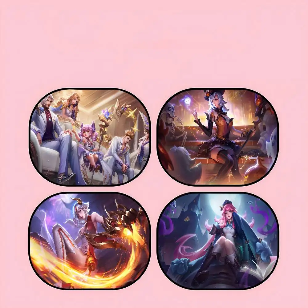 

Game A-Arena of Valor Car Sunshade Covers Cover Universal Windscreen Folding Visor Windshield Auto Sun Shade Accessories