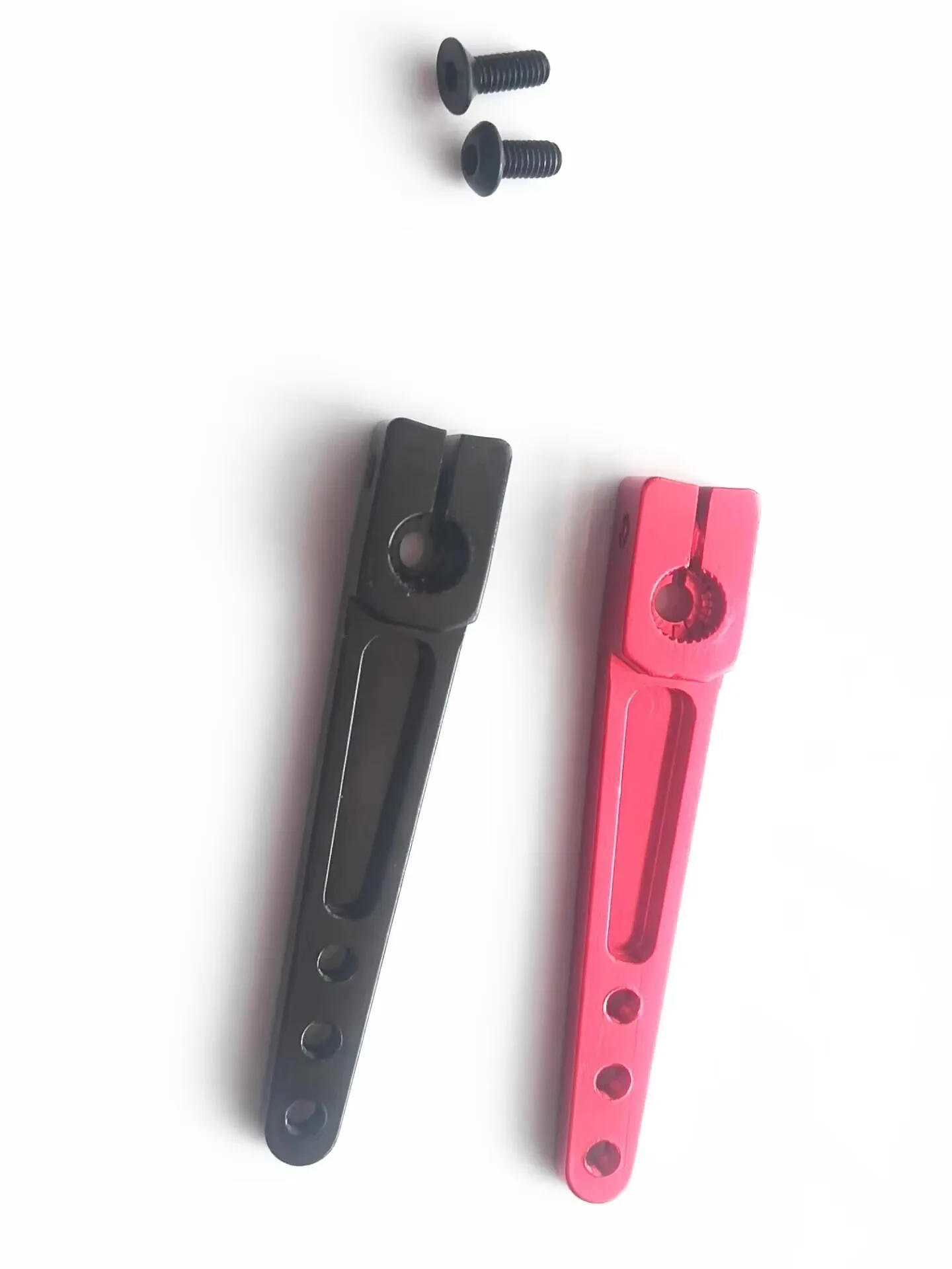 Servo de aleación de aluminio 6063, bocina de medio brazo de Metal de 2 "M3 para Servo Futaba Hitec JR, 1 ud.