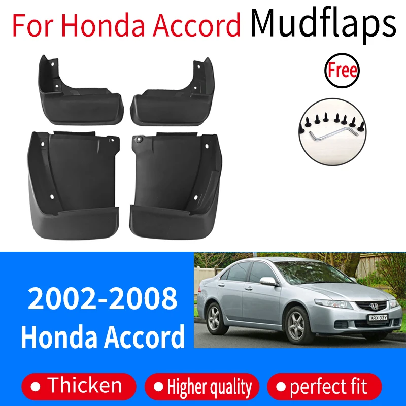 

Auto Parts For Honda Accord Euro 2002~2008 2003 Fender Lining Car Front Rear Wheel Fender Splash Guard Accessories Mudguard Skin