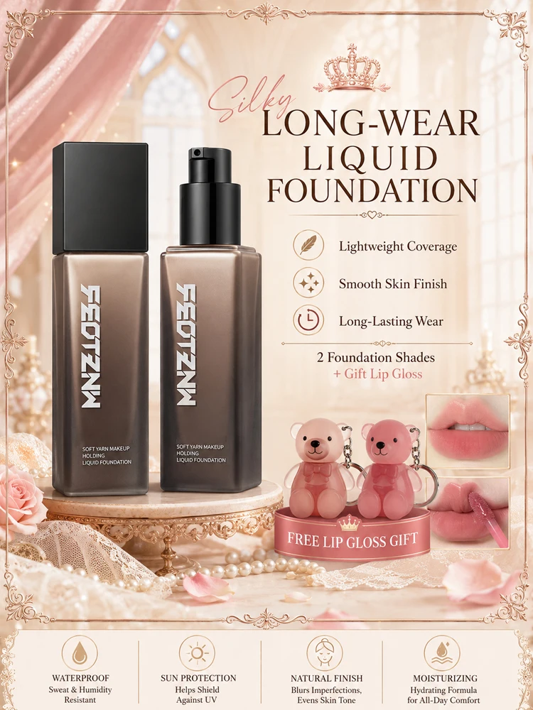 Soft Matte Foundation & Lip Gloss Set — product detail 1