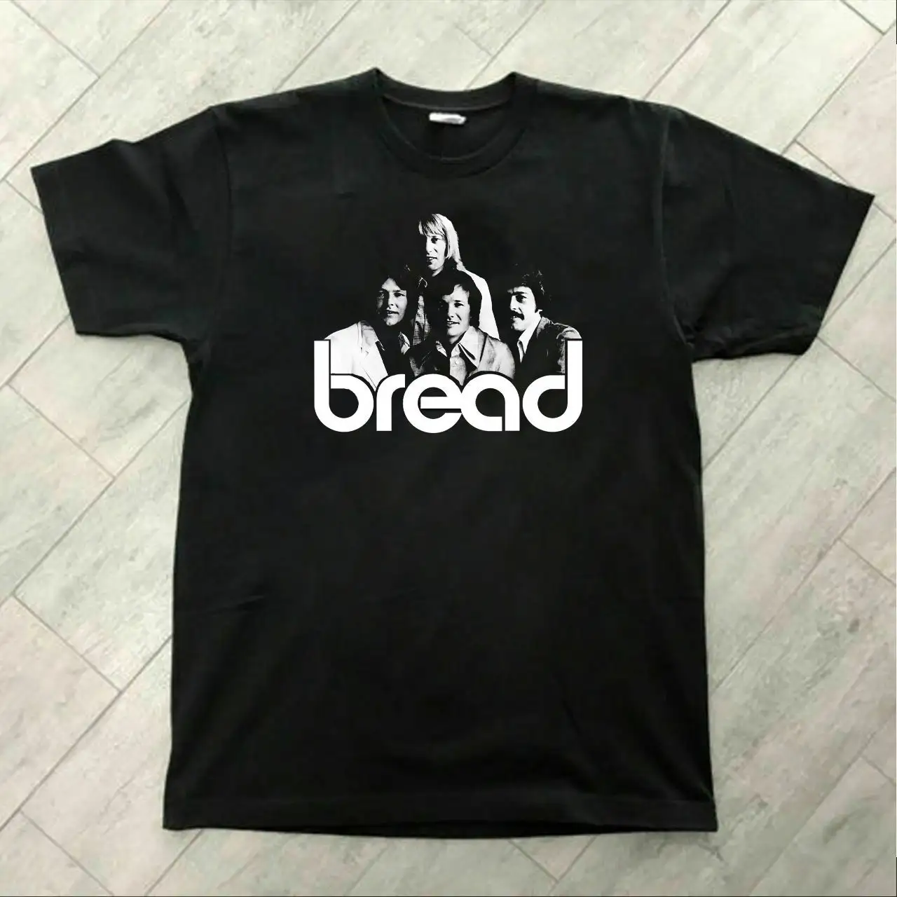 Bread Band David Gates Black T Shirt SweaT Best Quality Chritmas Birthdays