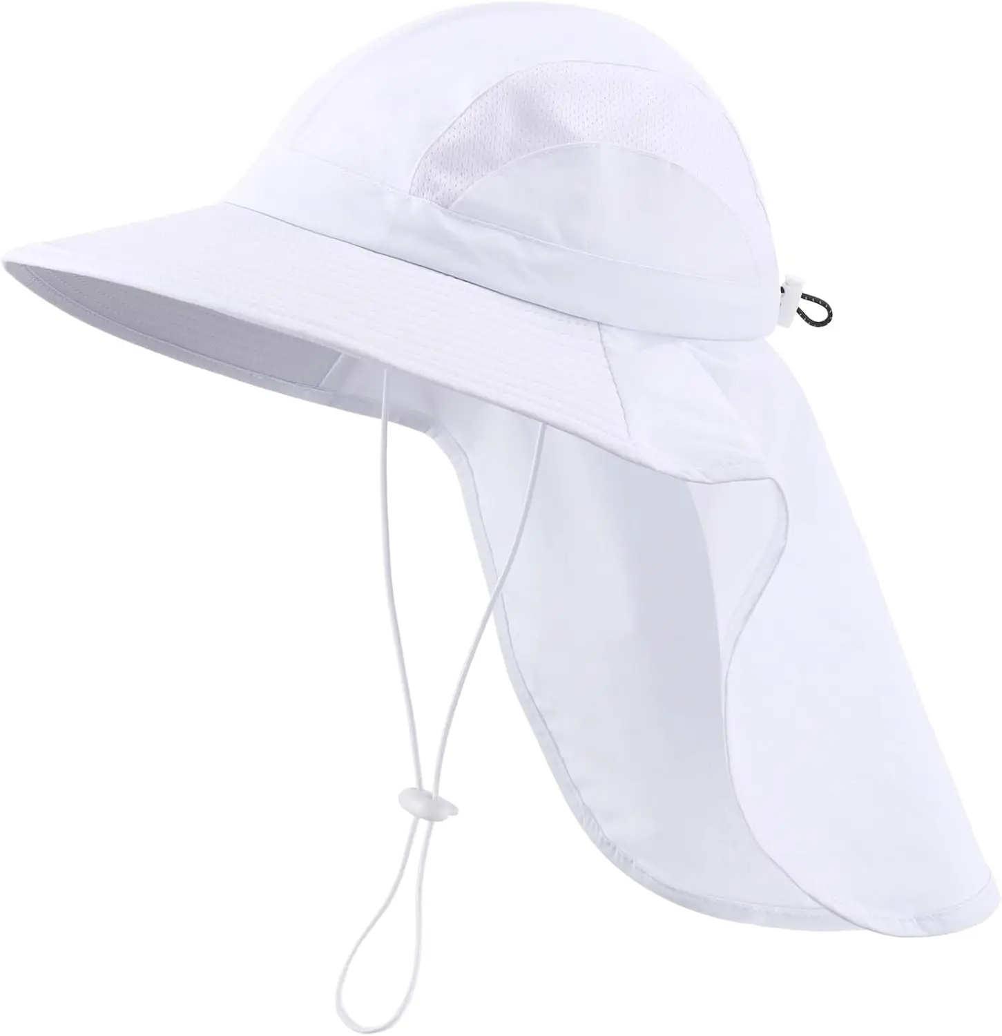 

UPF 50+ Sun Hats for Men Women Wide Brim Fishing Hat with Neck Flap UV Protection Safari Bucket Hat