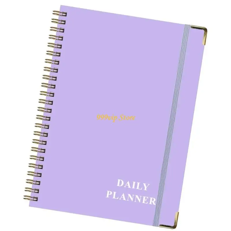 C90C Coil-binding Weekly Planner Daily Journal Notebook for Weekly Plans Task