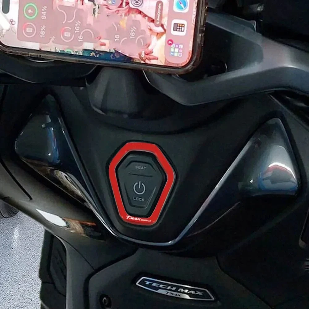 TMAX 560 2022 2023 telaio cruscotto serratura elettrica gancio Trim per Yamaha T MAX 560 Tmax 560 Tech Max accessori moto