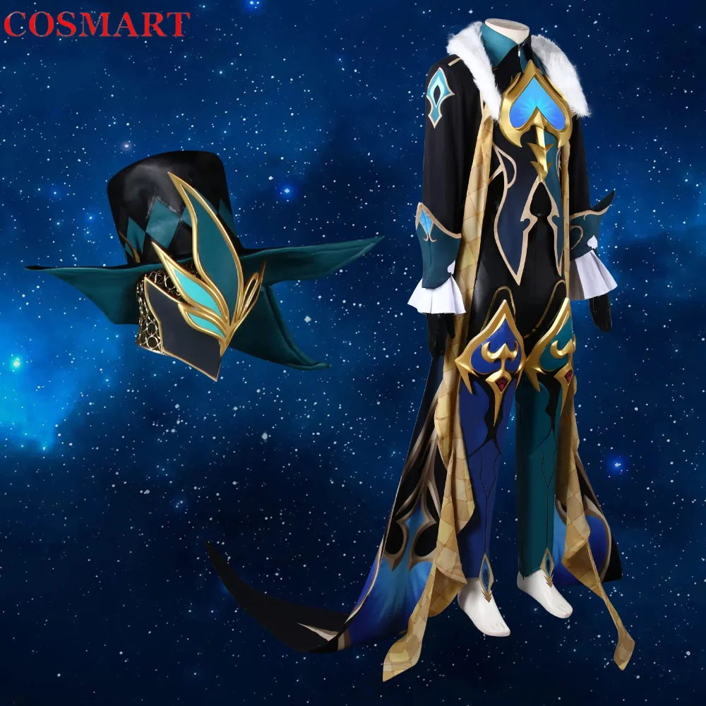 COSAMRT Honkai: Star Rail Aventurine Cosplay Costume Cos Game Anime Party Uniform Hallowen Play Role Clothes Clothing