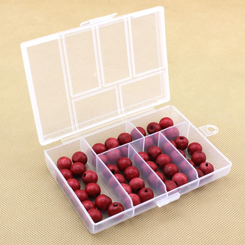 6 Slots Fruit Picking Empty Boxes Sorting Electronic Components Packaging Boxes Transparent Plastic Boxes PP Storage Boxes