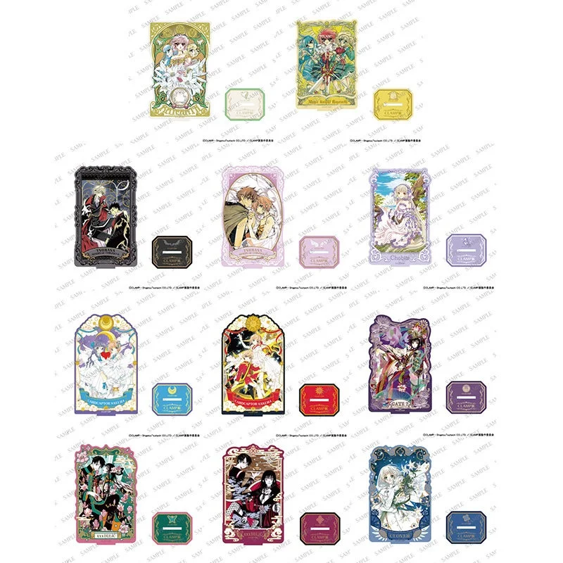 Anime xxxHOLiC Sakura Kinomoto Chobits – Présentoir en acrylique, Ornement de bureau, Accessoire d'animation, Cadeau pour festivals