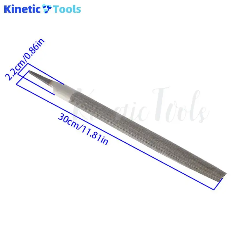 10 بوصة ملف الصلب الصناعي الأوسط عرموش الأسنان ملف مسطح لملف عرموش الصلب لأعمال المعادن #3
