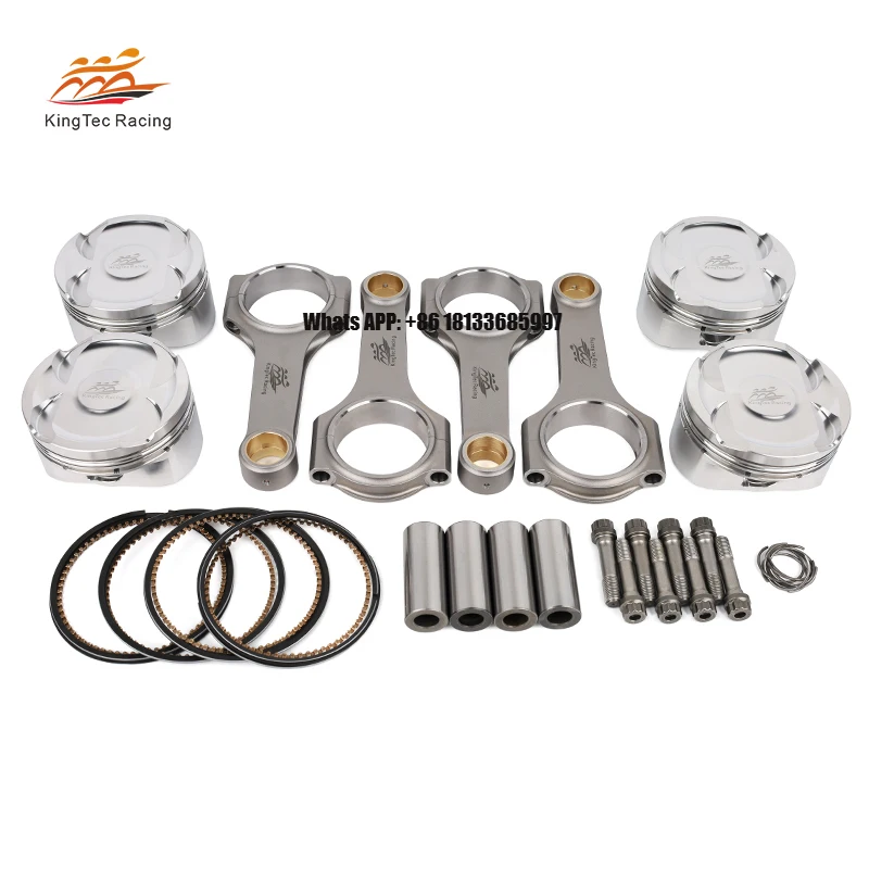 

EJ20 92mm 92.5mm 2.0L Racing Car Engine Parts Forged Internals Pistons and Rods for Subaru Ej20 Block Forester