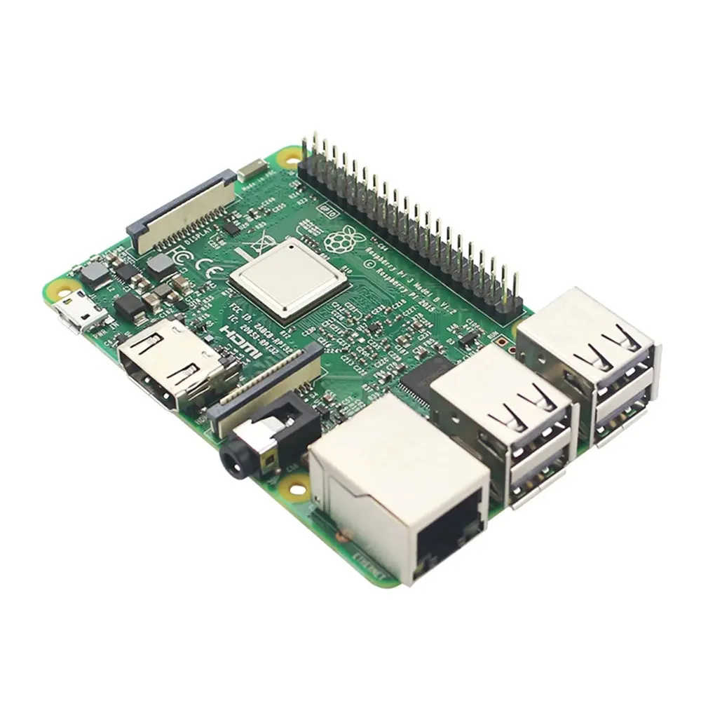 Raspberry Pi 3 Model B Plus/Raspberry 3 Model B Board 1.4GHz 64-bit Quad-core ARM Cortex-A53 CPU with WiFi & Bluetooth