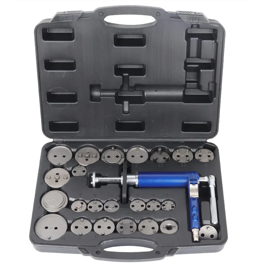 

24-piece Set Of Pneumatic Brake Cylinder Return Tool To Adjust Piston Top Return Device Brake Pad Replacement And Disassembly