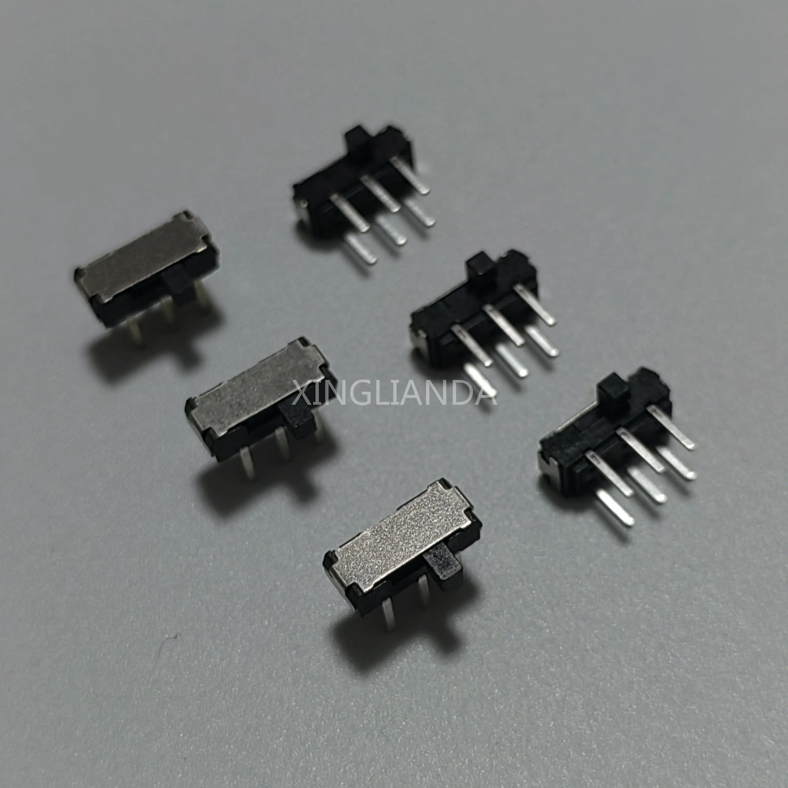 100PCS MSK-22D18 DIP 6PIN 2P2T Toggle Switch Side Slide Switches