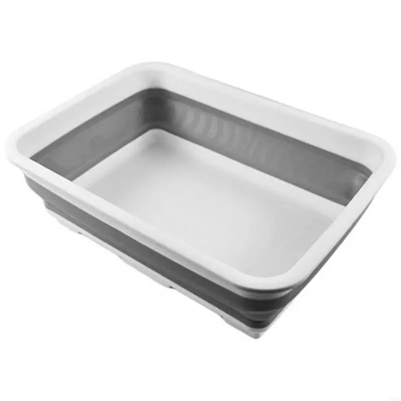 Portable Wash Basins Multipurpose Travel Outdoor Camp Basins Container Light Weight Feet Soaking Bucket Sink Foot Bucket Y4QC