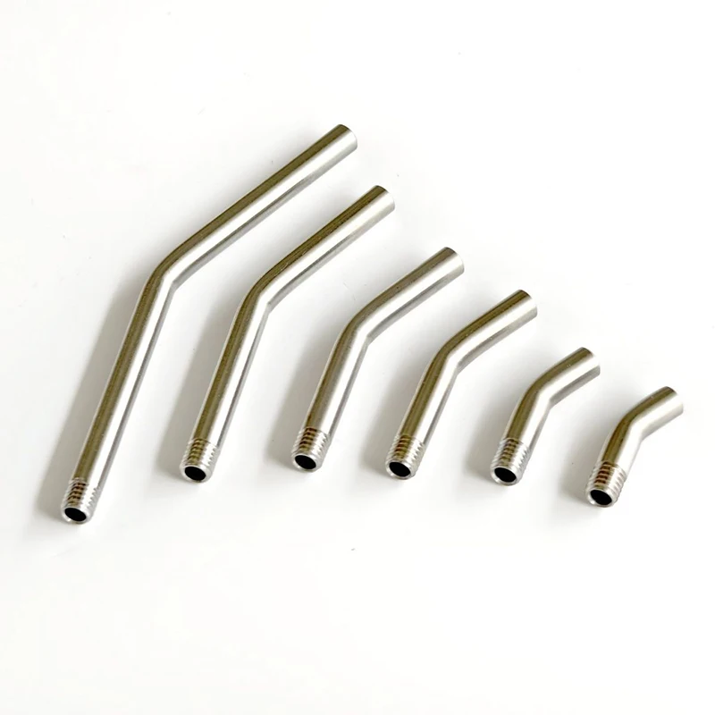 Stainless Steel 304 Threaded  Nozzle Tube Hollow Coolant Spray Pipe M5 M6 M8 for CNC Lathe Machine Tool Holder Sprayer