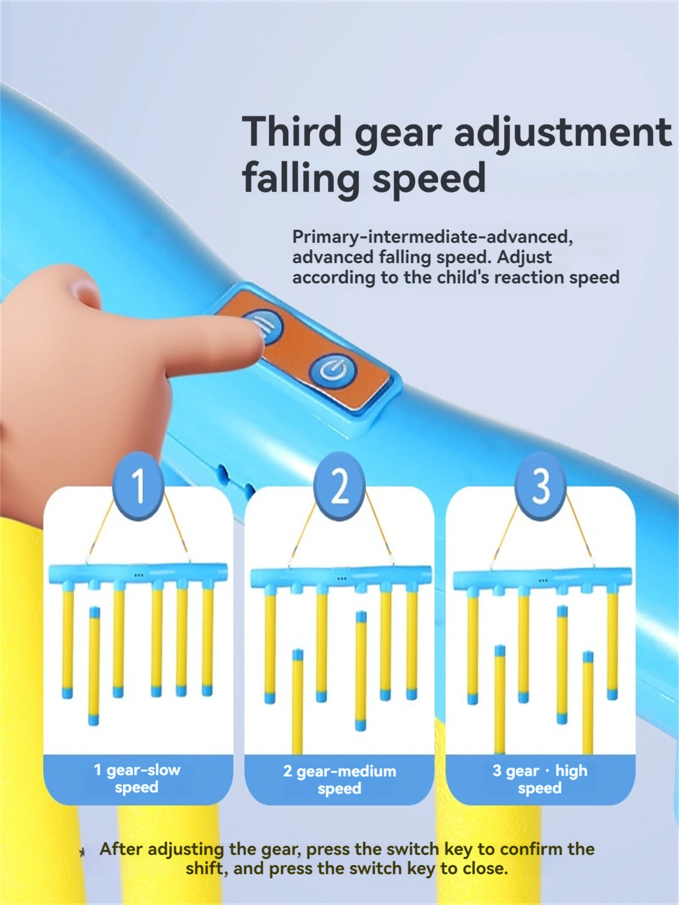 Equipamento de treinamento de integração sensorial de máquina de agarrar a mão para crianças para meninos e meninas, concentração interativa pai-filho