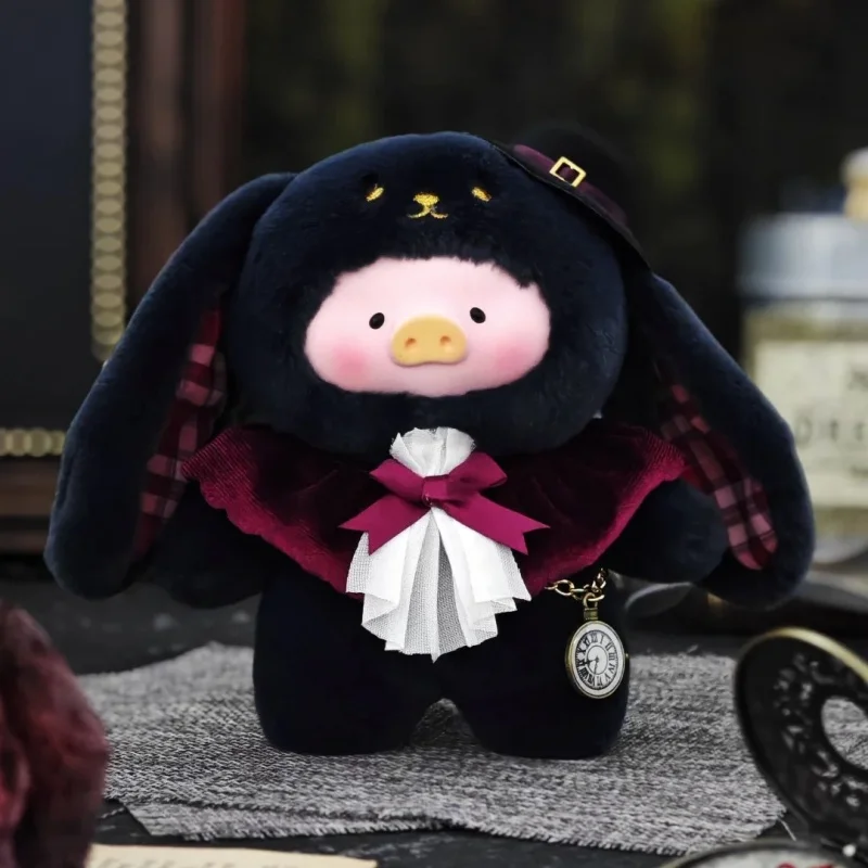 Figurka winylowa Lulu z serii Magician Bunny, urocza figurka świnki Lulu, zawieszka, zabawki, breloczek do kluczy z świnką, dekoracja, prezent