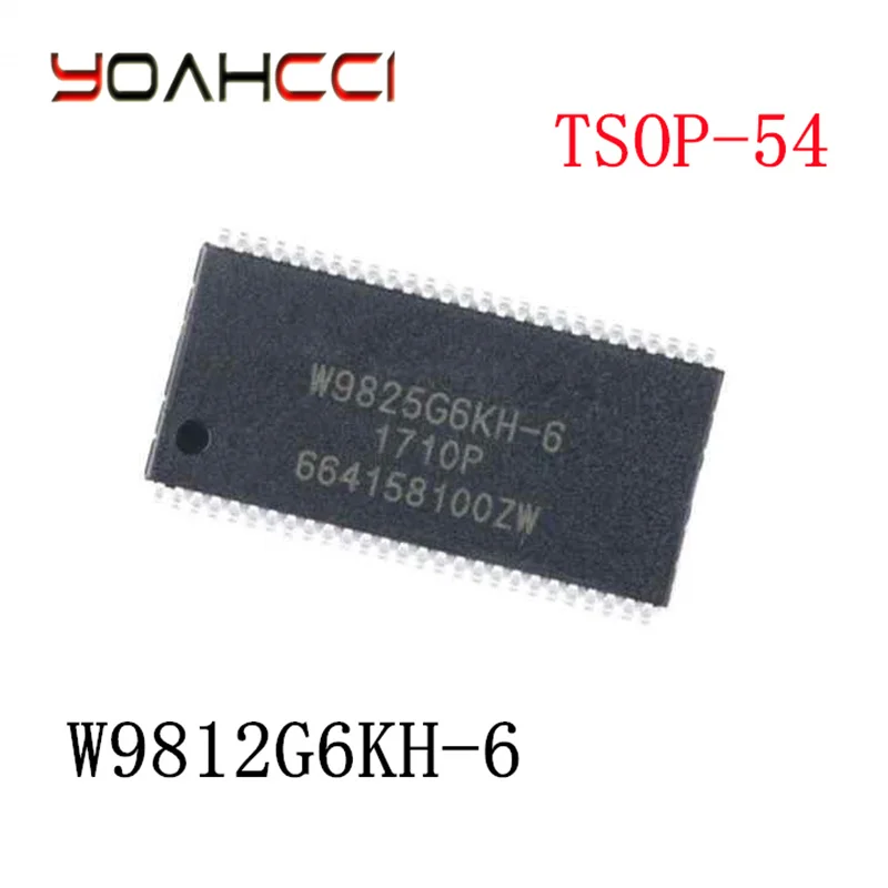 10PCS New original W9812G6KH-6 W9812G6JH-6 TSOP-54 Electronic Component