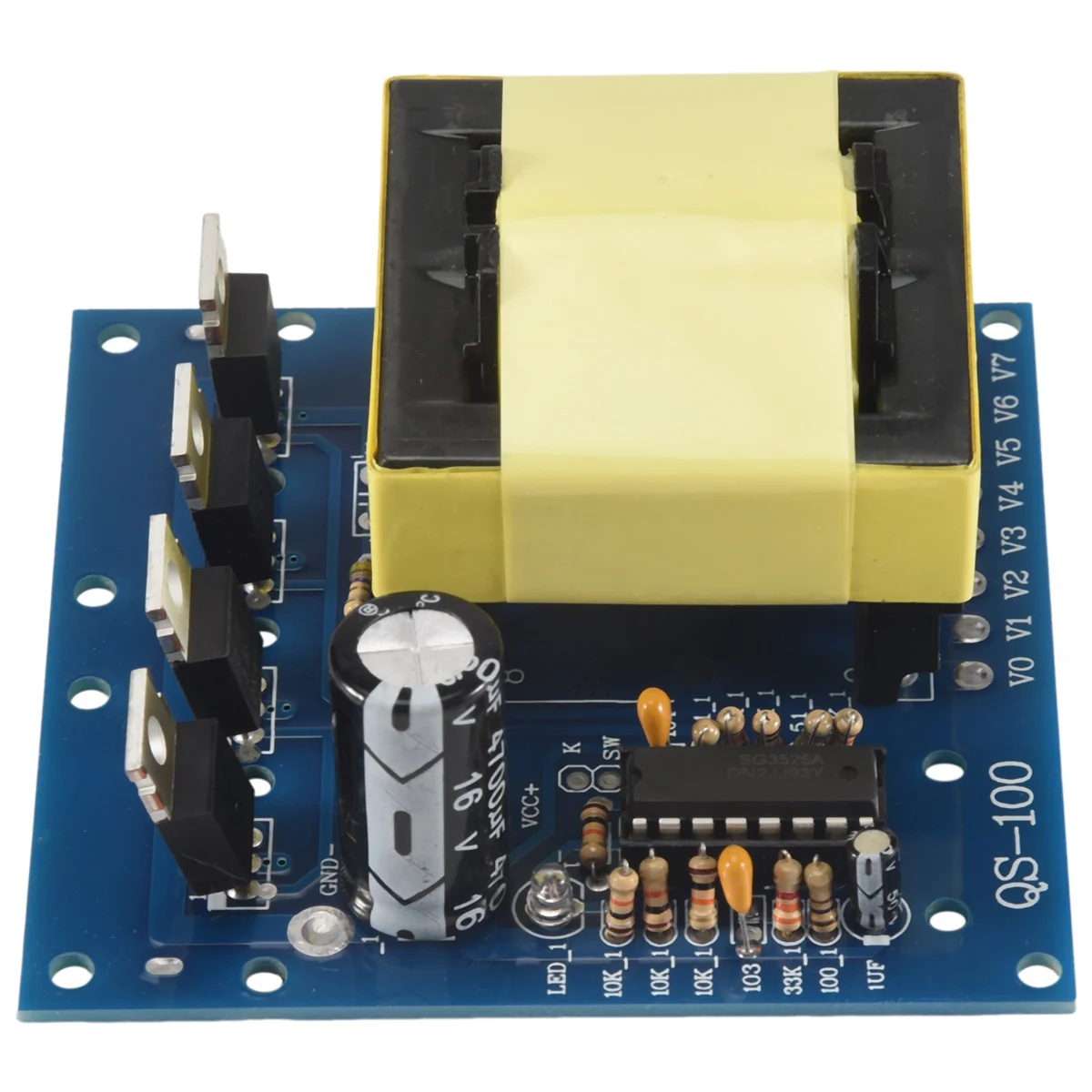 A49T DC 12V TO AC 220V 380V 500W Inverter Boost Board Transformer Power Car Converter Module