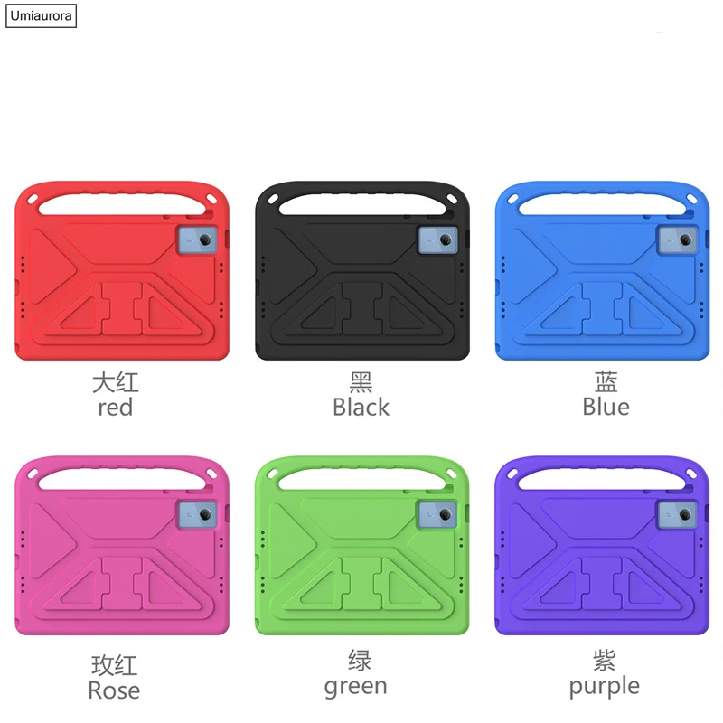 

For Lenovo Idea Tab 11" TB336FU TB336ZU M11 TB330FU Xiaoxin Pad 11 inch 2025 TB335FC Kids Shockproof EVA Tablet Case Stand Funda