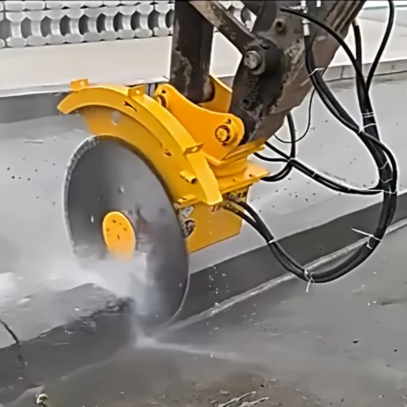 

Rock Saw Cutter Hydraulic Rock Saw Stable Power Transmission for River Dredging Rock Cleaning