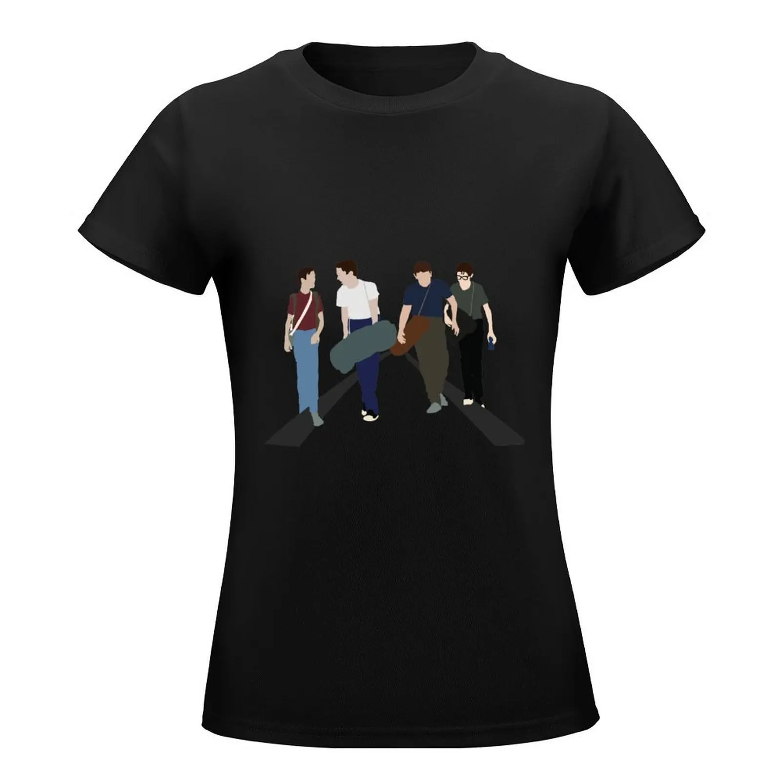 Camiseta de Stand by me para mujer, ropa vintage, camiseta occidental de manga corta, vestido para mujer