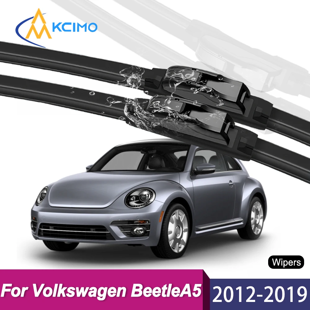 

Premium Windshield Wipers for Volkswagen Beetle A5 2012–2019 All Weather Anti-Wear Easy Install