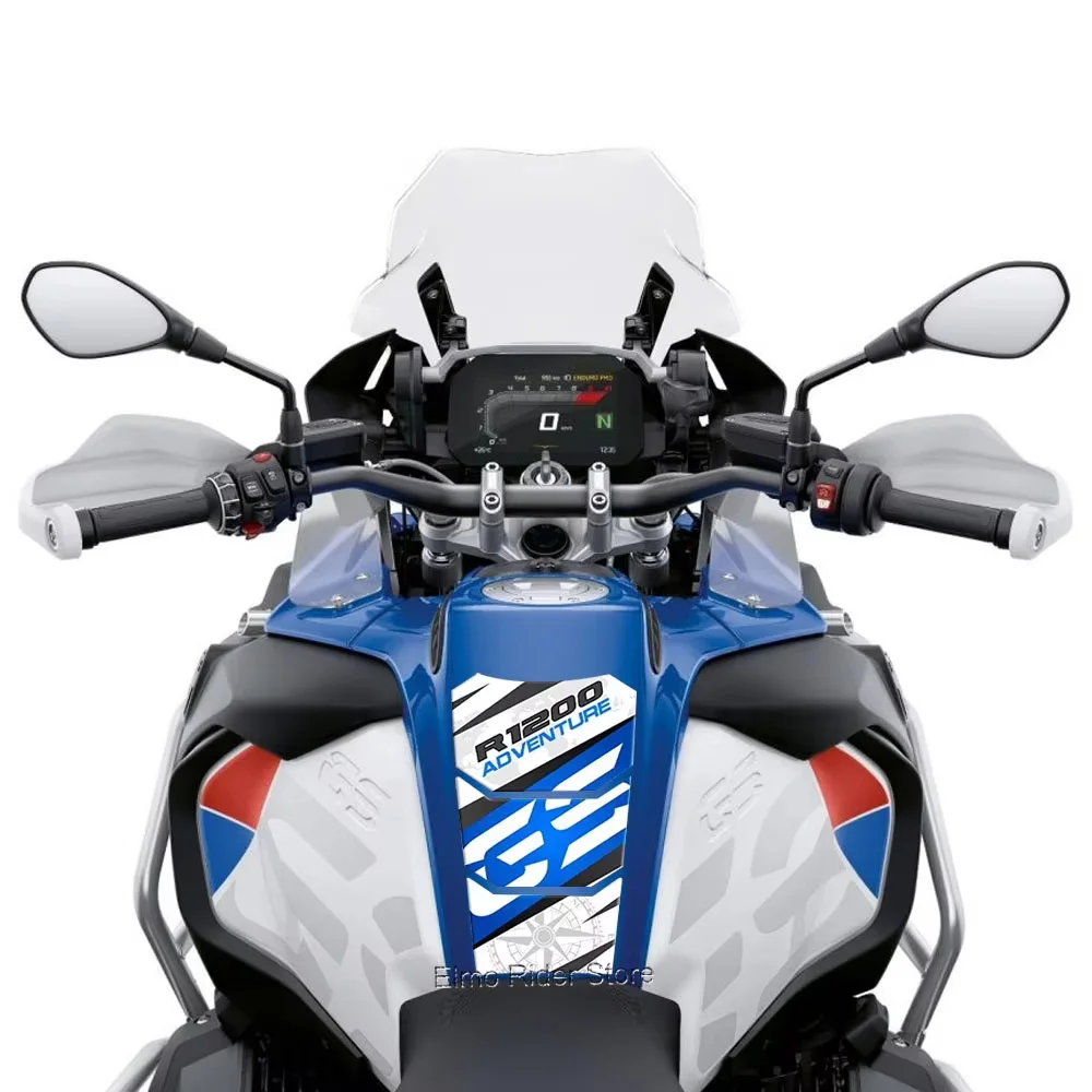 オートバイ用3D樹脂燃料タンクパッド,防水ステッカー,傷防止,bmw r 1200 gs adv 2014 - 2018