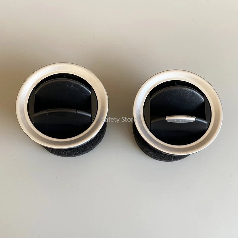 1PC Suitable for Ford, Mondeo, Zhisheng, Maxus, Carnival, dashboard, air conditioning vents, silver glitter circular