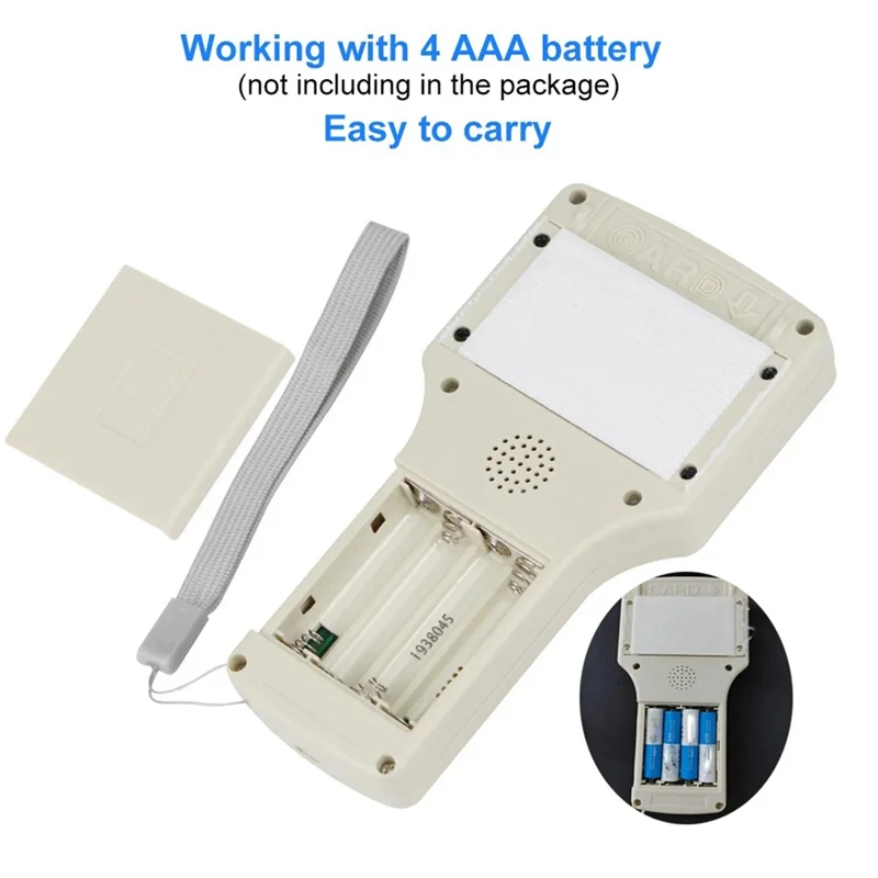 A13E-RFID Reader Writer Duplicator 10 Frequency NFC Smart Card Programmer 125Khz 13.56Mhz Encrypted Decoder Writable Key