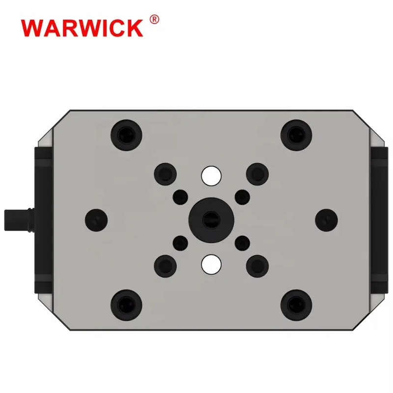 KSS125-180 Apparecchi di fissaggio per morsa centrica 4° 5° asse con design compatto Morsa autocentrante versatile per UMC