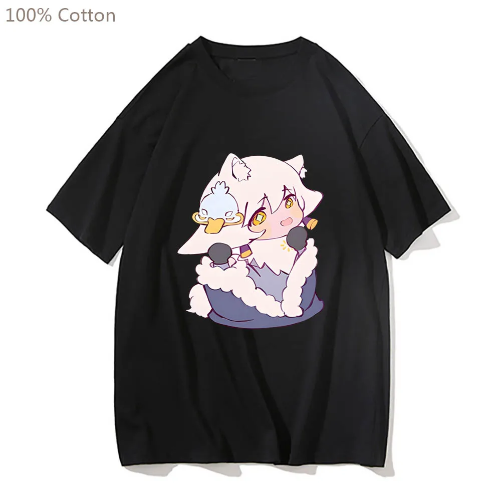 Sky Children of The Light Punk Fashion Anime T-shirts Cute Cartoon Tshirt 100% Cotton Tee-shirt Short Sleeve Men/women T-shirt