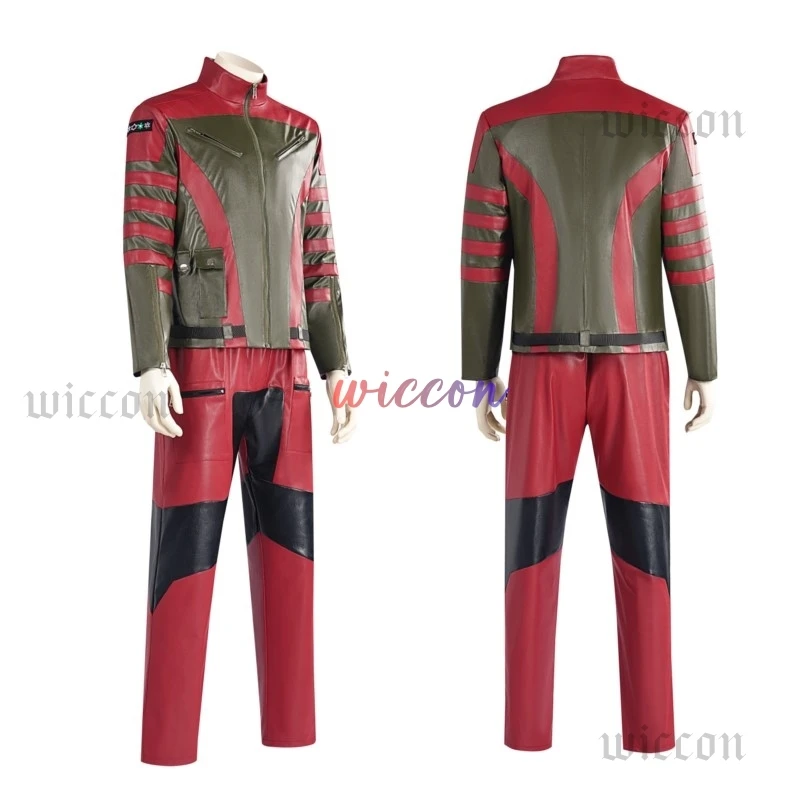 Callum Cosplay Movie Red One Drift Costume Callum Bodyguard Uniform Coat Pants Suit Halloween Party Suits for Man Outfit