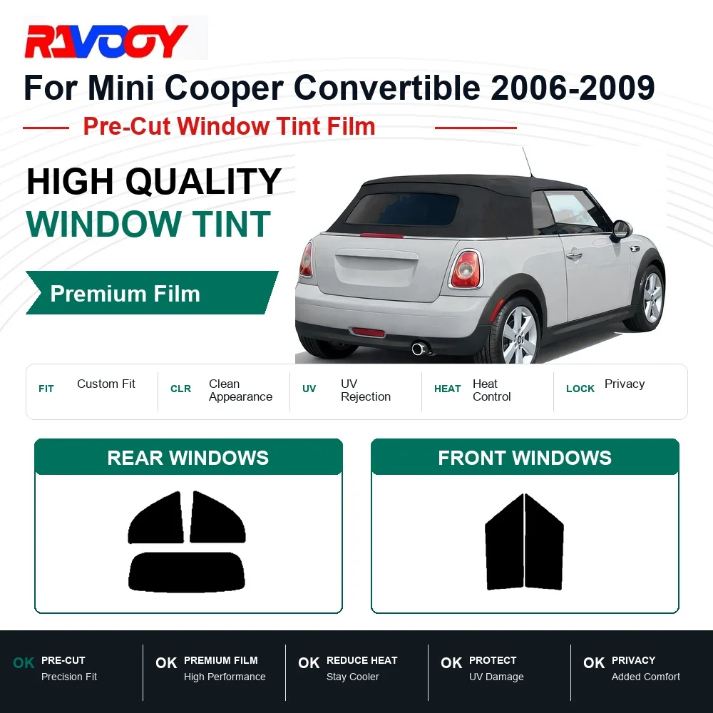 premium-pre-cut-window-tint-for-mini-cooper-convertible-2006-2009-front-rear-windows-uv-heat-rejection-privacy-film