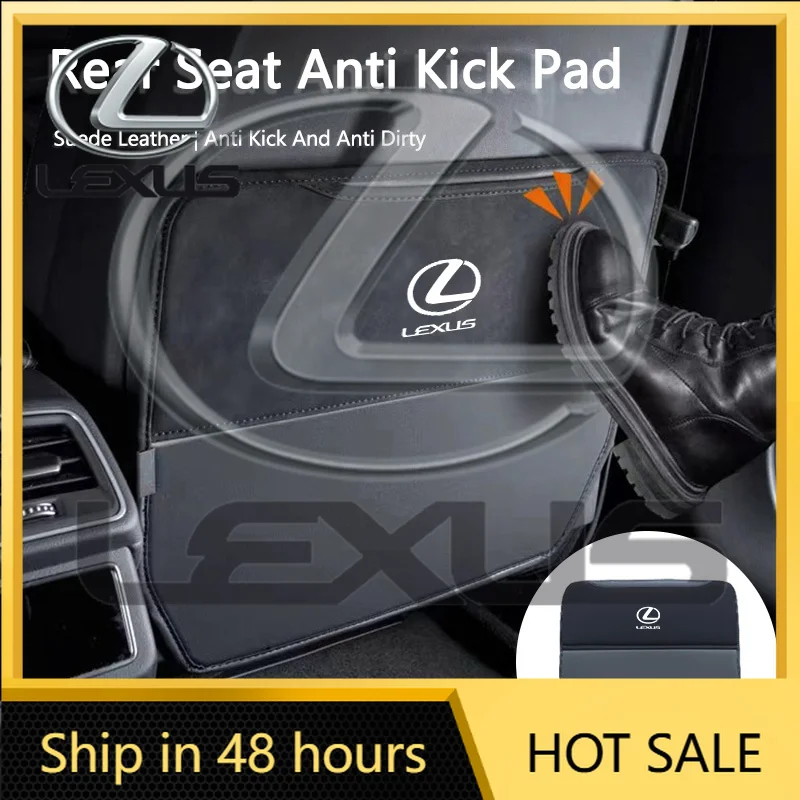 

2026 Hot Interior Stickers Car Seat Back Anti-Kick Mat Protector Pad Cover For Lexus F SPORT ES RX NX LS UX LM LX GX LC RZ IS CT