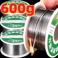 Electronic Soldering Wire Low Melting Point No Clean Needed Solder Tin Wire Rosin Core Tin Flux Iron Wire Reel Household Tool